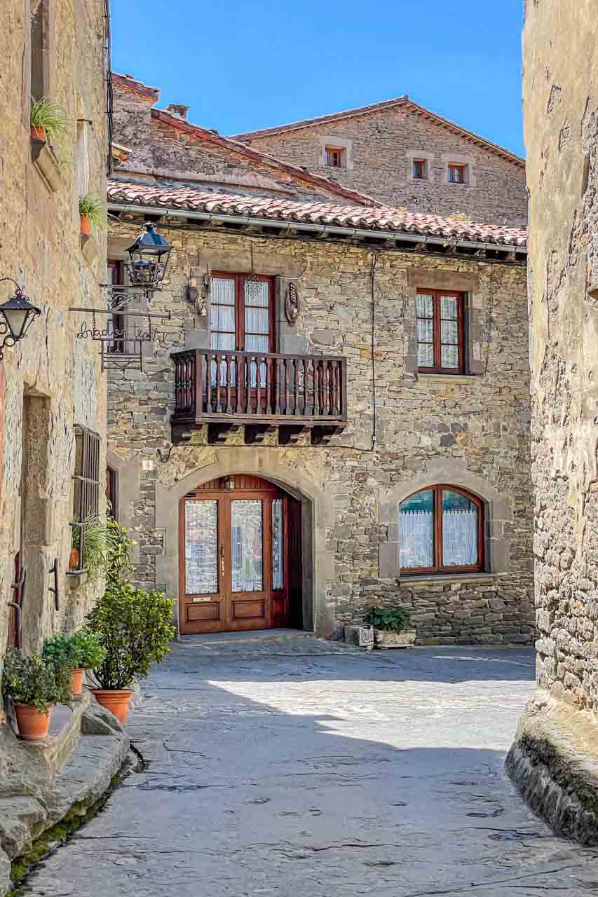 A street in a medieval village